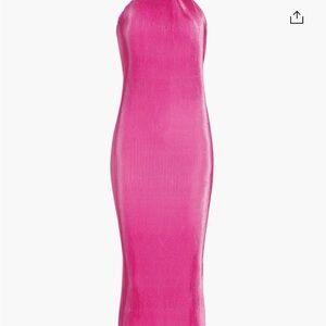 L'Idée Women's Turlington Satin Midi-Dress